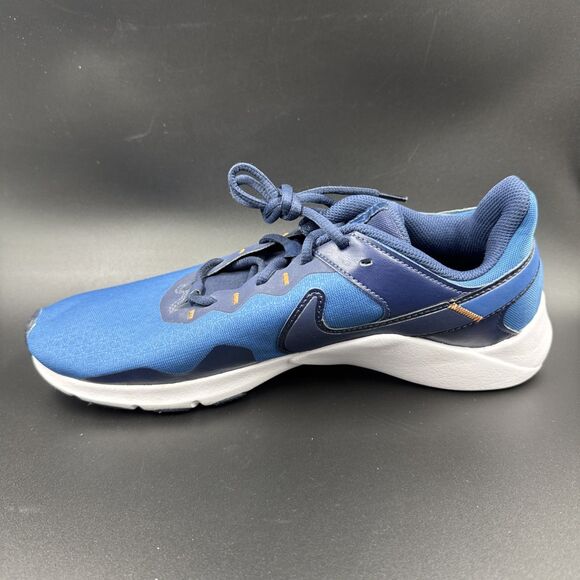 NIKE Legend Essential 2 Low Lace-Up Running Trainer Men Shoes Blue Size 10.5 main image 6